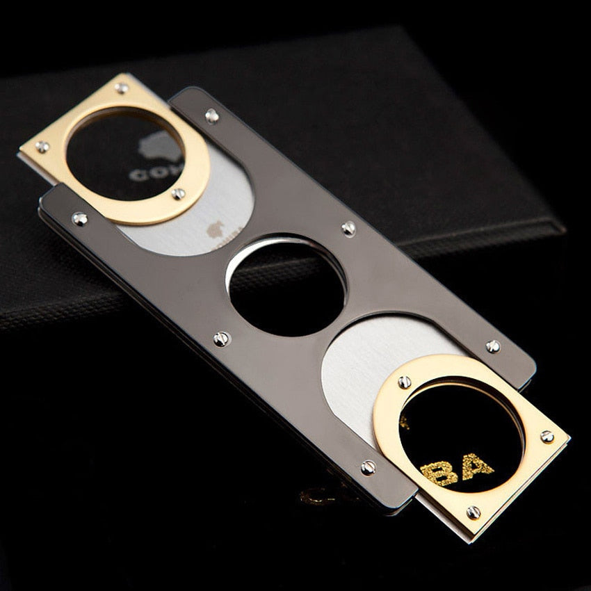 gold plated cigar cutter gold plated cigar cutter