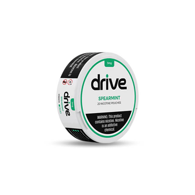drive nicotine pouches – spearmint – 5 can drive nicotine pouches – spearmint – 5 can