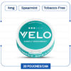 Velo Pouch Spearmint 4MG 5 CANS import placeholder for 390